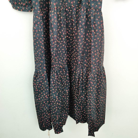 Christy Dawn The Finley Dress in Noir Pollinator Garden XS - Picture 10 of 11